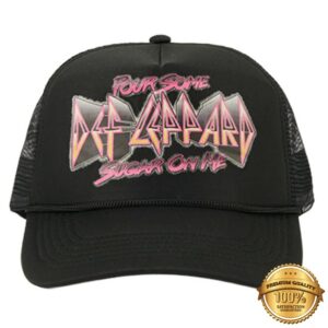 Def Leppard Store Merch Pour Some Sugar On Me Trucker Hat