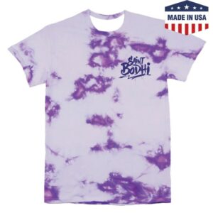 Defjamshop Store Merch Saint Bodhi Purple Tie Dye Saint Bodhi T-Shirt
