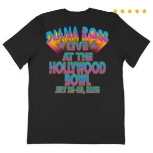 Diana Ross Store Merch Diana Ross Live At The Hollywood Bowl T-Shirt