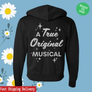 Dolly Parton Store Merch Dolly A True Original Musical Zip Hoodie