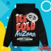Drinkarizona Store Merch Black & Red Ice Cold Cotton-Blend Hoodie