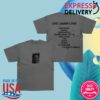 Earl Sweatshirt Store Merch Portrait Lll Charcoal Tee