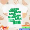 Eminem Store Merch The Eminem Show Shady's Back T-Shirt