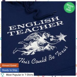 English Teacher Band Store Merch This Could Be Texas Navy Hoodie
