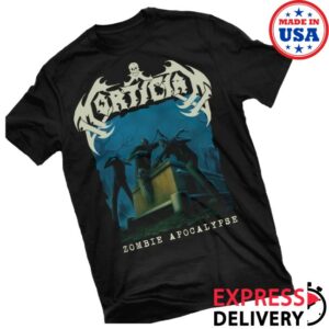 Eyesore Merch Store Merch Mortician 'Zombie Apocalypse' (Black) T-Shirt