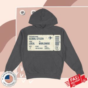 Fortheculture Clothing Store Merch I Am C.U.L.T.U.R.E.D. Boarding Pass Hoodie 10 Oz