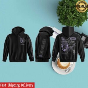 From Ashes To New Store Merch Butterfly Zip-Up Hoodie
