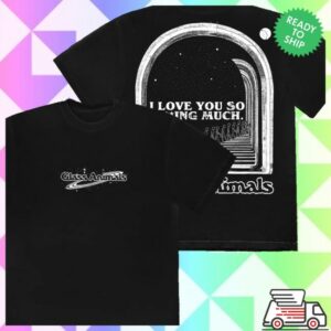 Glass Animals Store Merch Ilysfm T-Shirt In Black