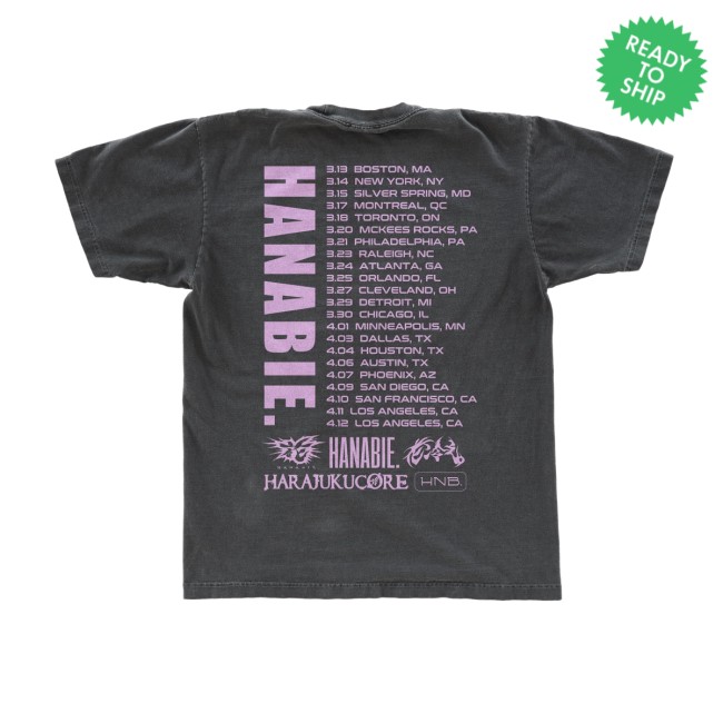 Hanabie Store Merch 2026 Hb Band Tour Tee 3 Hanabie Store Merch 2026 Hb Band Tour Tee