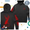 100 Merch Store Guilty Gear - 'Heaven Or Hell' Premium Pullover Hoodie - Black