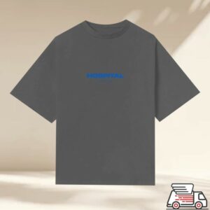 Hospital Records Store Merch 3.0 Essential Grey T-Shirt