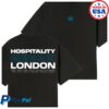 Hospital Records Store Merch Hospitality London Black T-Shirt