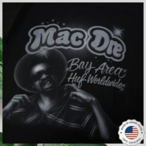 Huf Store Merch Huf X Mac Dre Airbrush T-Shirt