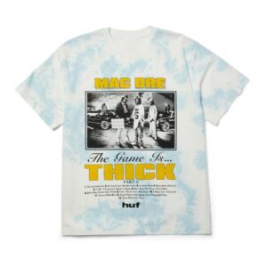 Huf Store Merch Huf X Mac Dre Game Is Thick Tie-Dye T-Shirt