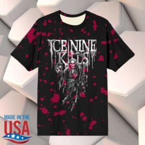 Ice Nine Kills Store Merch Grim Reaper Dye Tee