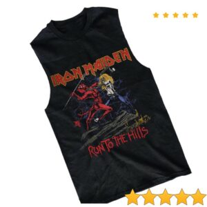 Impericon Store Merch Iron Maiden - Run To The Hills - Sleeveless