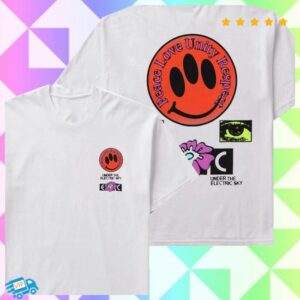Insomniac Shop Store Merch Edc 2026 Plur Eyes Short Sleeve Tee