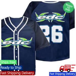 Insomniac Shop Store Merch Edc 2026 Racer Baseball Jersey