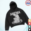 Interscope Store Merch The End Of Genesys Black Hoodie