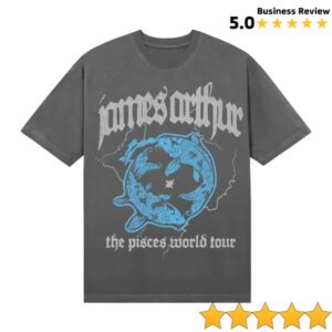 James Arthur Official Store Merch Vintage Pisces Tee