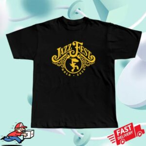Jazzfest Store Merch Antique Ironwork Black T-Shirt