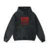 Jnorss Store Merch Stranger Things 1984 Red Signal Hoodie