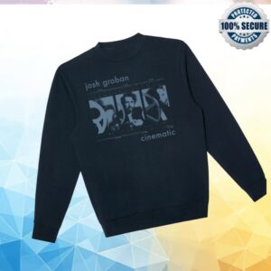 Josh Groban Official Store Merch Cinematic Crewneck