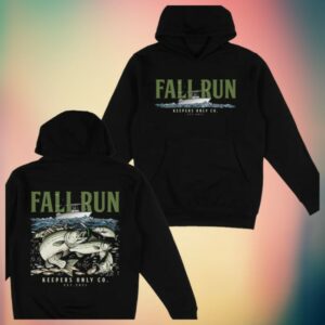 Keepers Only Store Merch Fall Run Black Heavyweight Hoodie