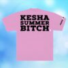 Kesha Store Merch Kesha Summer Bitch Freedom Tee