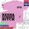 Kesha Store Merch Kesha Summer Bitch Freedom Tee