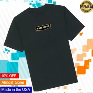 Kickback Store Merch Kb Chest Logo Short Sleeve Black T-Shirt