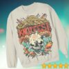 Knotfest Store Merch Exploding Goat Skull Crewneck Sweatshirt
