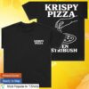 Krispy Pizza Store Merch Even Distribution Black T-Shirt