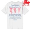 Lewis Capaldi Store Merch North America 26 White Floral T-Shirt