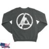 Linkin Park Store Merch From Zero Distressed Logo Washed Graphite Crewneck