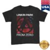 Linkin Park Store Merch From Zero Texture Youth Black Tee