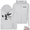 Linkin Park Store Merch Street Soldier Youth Heather Grey Zip Hoodie