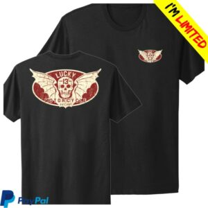 Lucky13 Store Merch Gold Custom Casual Fit Tee