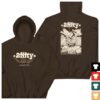 Madison Beer Store Merch Defie X 2Fifty Bbq Heritage Dark Chocolate Hoodie
