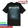 Megadeth Store Merch Canada Admat Tee