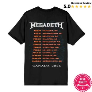 Megadeth Store Merch Made To Kill Tee
