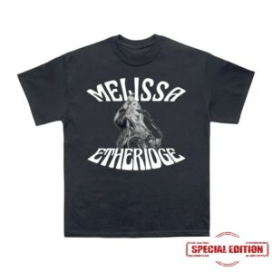 Melissa Etheridge Store Merch Me On Stage T-Shirt Black