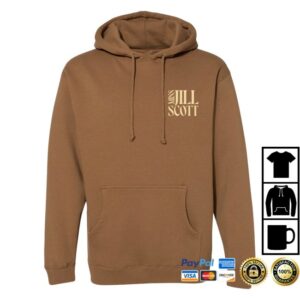 Miss Jill Scott Store Merch Twtmc Brown Monochrome Hoodie