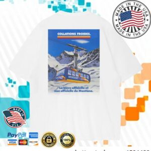 Montucky Cold Snacks Store Merch Gondola Ski Lift Tee