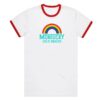 Montucky Cold Snacks Store Merch Montucky Pride Rainbow Ringer Tee