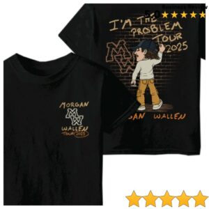 Morgan Wallen Store Merch Im The Problem Tour Youth T-Shirt