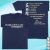 Morrissey Store Merch Tracklist Tee