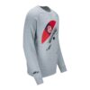 Motown Records Store Merch Pistons X Motown Vinyl Record Gray Crewneck Sweatshirt