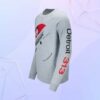 Motown Records Store Merch Pistons X Motown Vinyl Record Gray Crewneck Sweatshirt