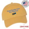 Moveon Store Merch Fund Health Care Not Warfare Unisex Cotton Hat